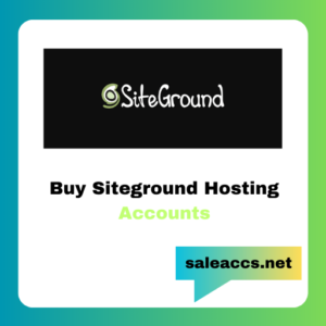 Buy Siteground Hosting Accounts